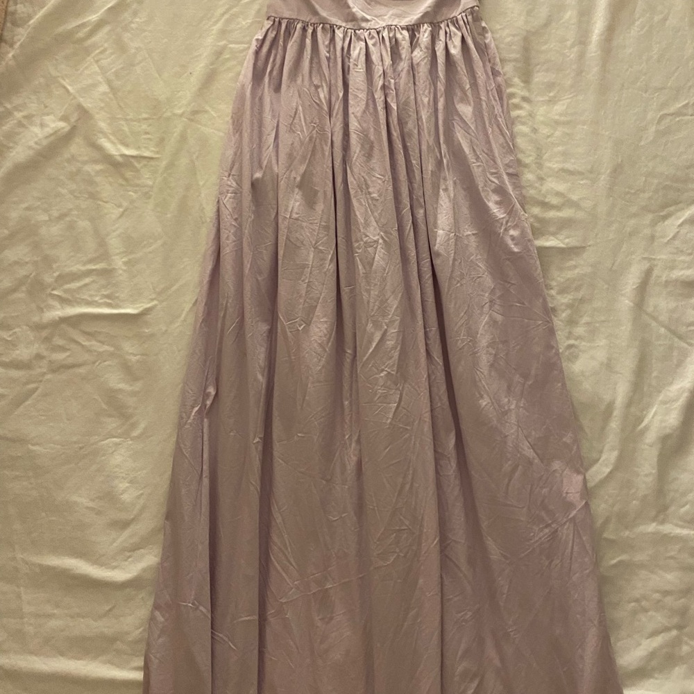 SWF Lavender Women's Strapless maxi dress